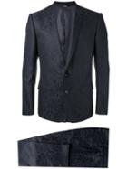 Dolce & Gabbana - Jacquard Martini Suit - Men - Silk/acetate/cupro/virgin Wool - 52, Blue, Silk/acetate/cupro/virgin Wool