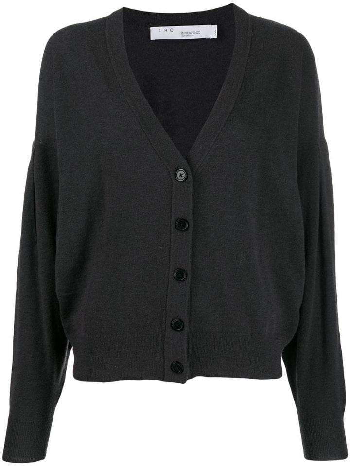 Iro Button Up Cardigan - Grey