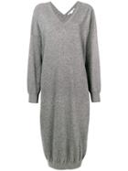 Stella Mccartney Long Sweater Dress - Grey