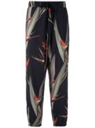 Osklen Estrelitzia Print Joggers - Black