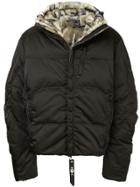 Kru Faux Fur Reversible Jacket - Black