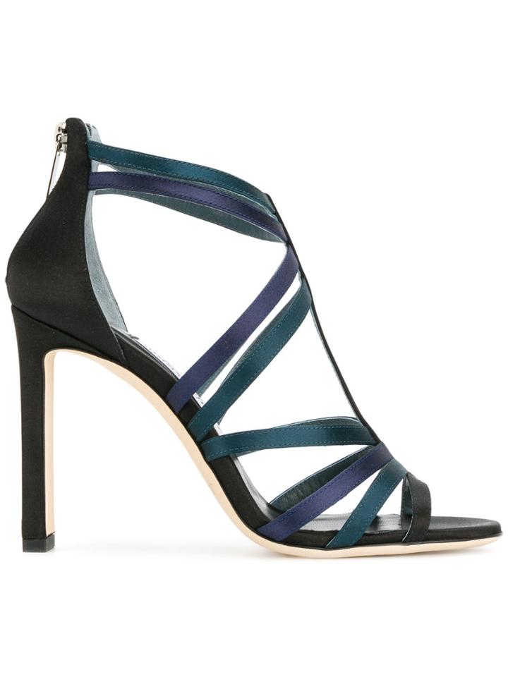 Jimmy Choo Selina 100 Sandals - Blue