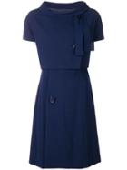 A.n.g.e.l.o. Vintage Cult 1950's A-line Dress & Jacket - Blue