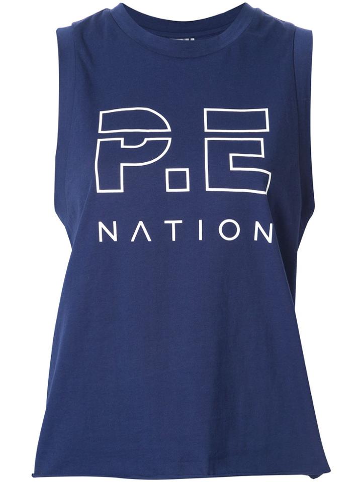 P.e Nation Shuffle Tank Top - Blue