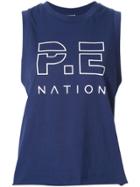 P.e Nation Shuffle Tank Top - Blue