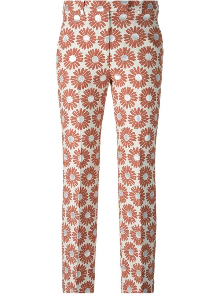Maison Margiela Floral Jacquard Trousers