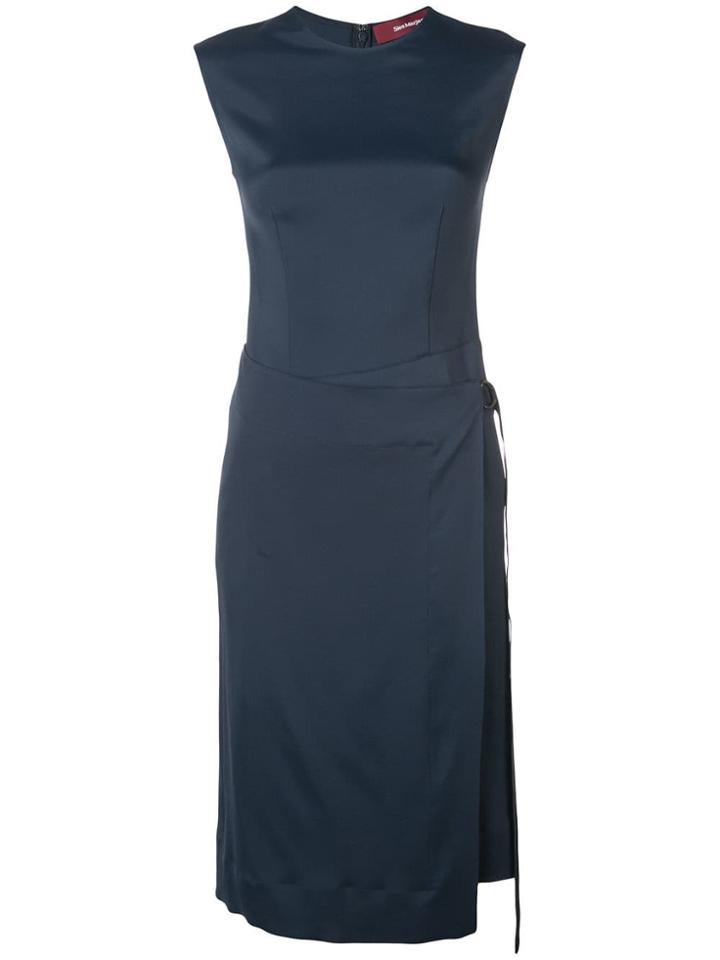 Sies Marjan Sleeveless D-ring Detail Dress - Blue