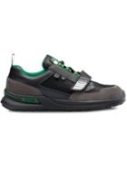 Prada Leather And Technical Fabric Sneakers - F0dc4 Mercury Silver +