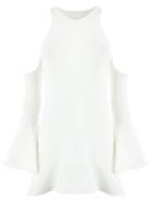 Andrea Bogosian Knitted Dress, Women's, Size: Medium, White, Spandex/elastane/viscose/polyimide