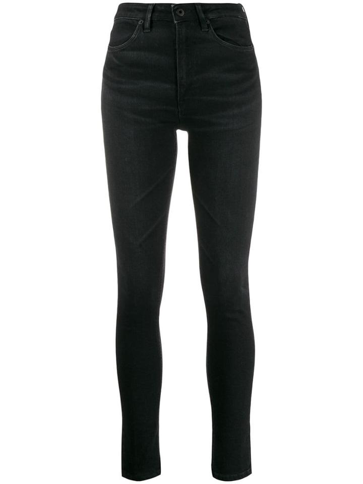 Dondup Low Rise Skinny Jeans - Black