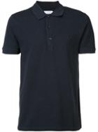 Versace Collection - Embroidered Logo Polo Shirt - Men - Cotton - M, Blue, Cotton