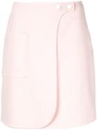 Paule Ka Mini Wrap Skirt - Pink