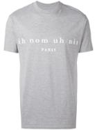 Logo Printed T-shirt - Men - Cotton - L, Grey, Cotton, Ih Nom Uh Nit