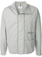 Oamc Logo Rain Jacket - Grey