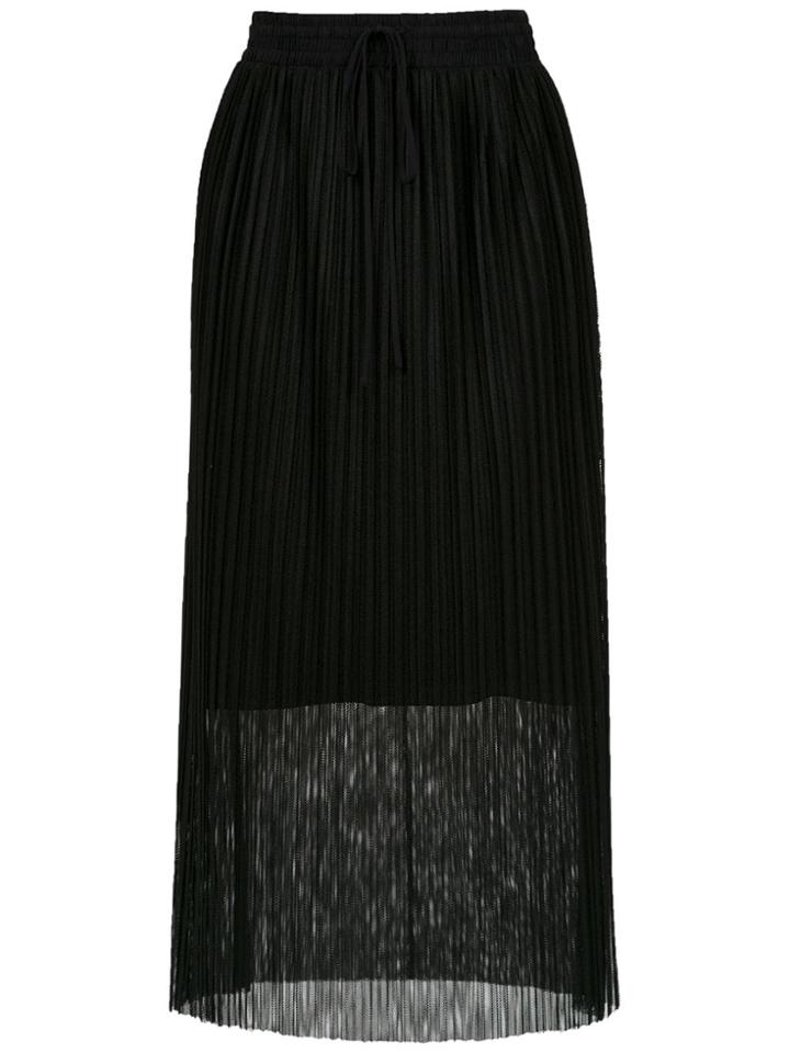 Nk Midi Knitted Skirt - Black