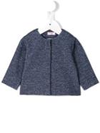 Il Gufo - Collarless Jacket - Kids - Cotton/polyester/spandex/elastane/polyimide - 12 Mth, Blue
