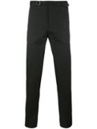 Valentino Straight-leg Trousers, Men's, Size: 50, Black, Cotton