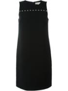 Michael Michael Kors Beaded Cut-out Detail Dress, Women's, Size: 2, Black, Polyester/spandex/elastane/lead