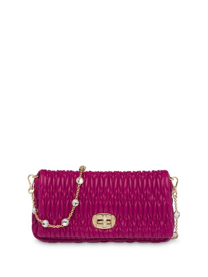Miu Miu Cloquet Shoulder Bag - Pink