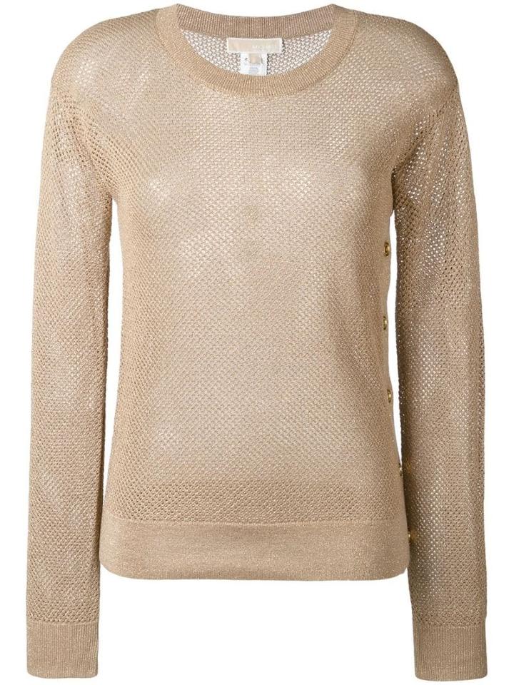 Michael Michael Kors Mesh Jumper - Neutrals