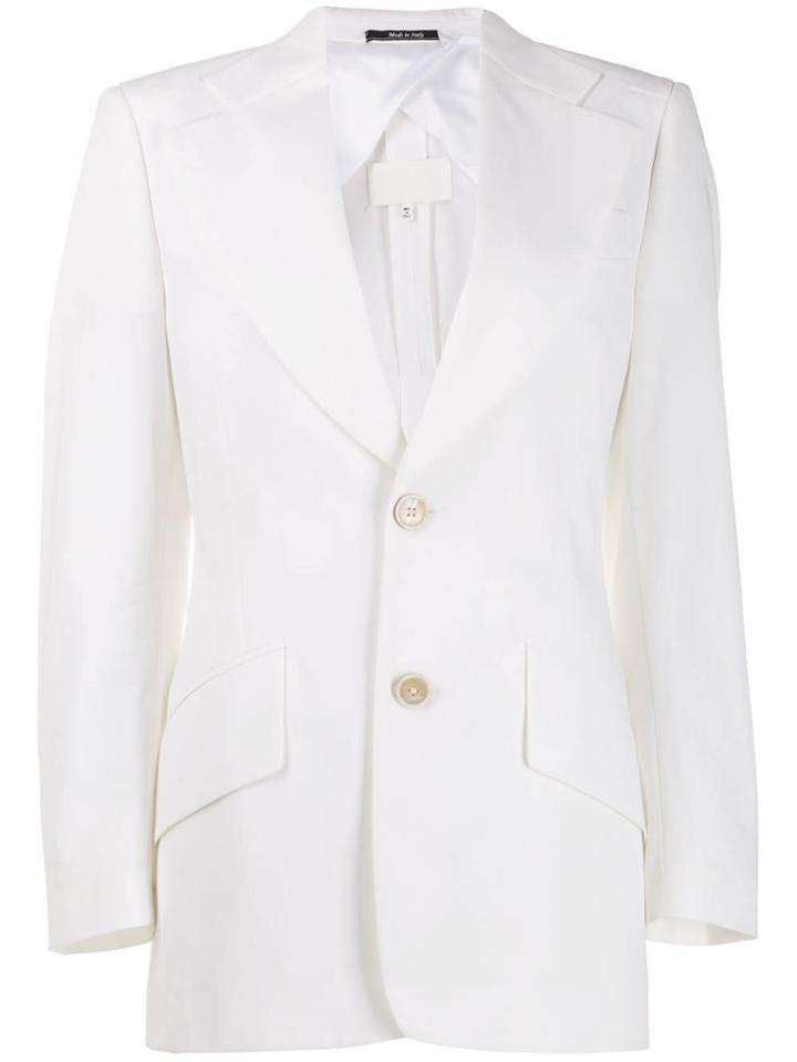 Maison Margiela Two Button Blazer - White