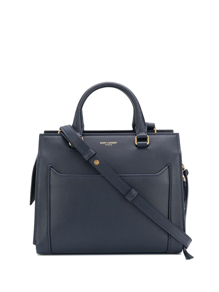 Saint Laurent Medium East Side Tote - Blue