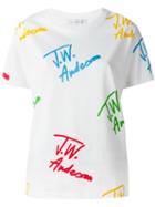 J.w. Anderson Signature Print T-shirt