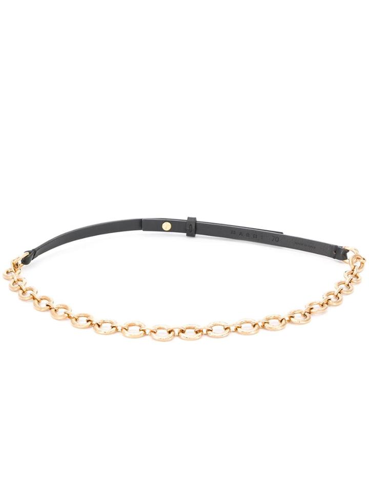 Marni Chain Belt - Black