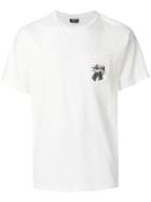 Stussy Short Sleeved Logo T-shirt - White