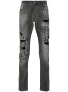 Diesel Tepphar Distressed Jeans - Grey