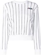 Fila Striped Sweatshirt - White