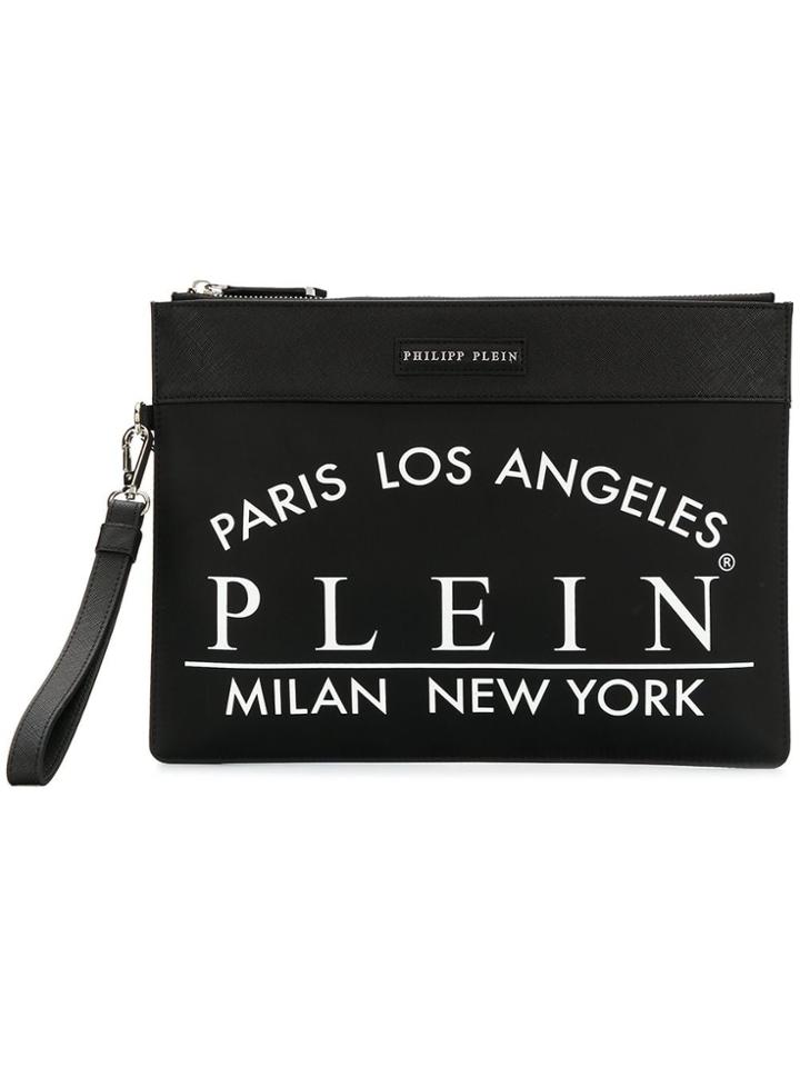Philipp Plein Philipp Plein Mbb0030pxv002n 02 Black Leather/fur/exotic
