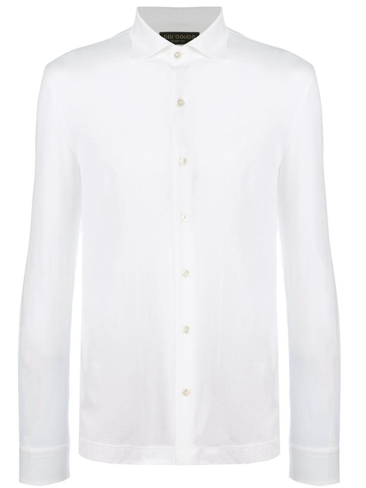 Dell'oglio Classic Long-sleeved Shirt - White