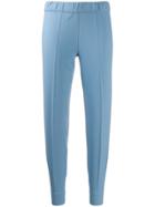 D.exterior Slim Fit Tailored Trousers - Blue