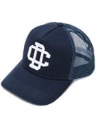 Dsquared2 - Dc Logo Embroidered Baseball Cap - Men - Cotton/polyester - One Size, Blue, Cotton/polyester