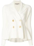Ermanno Scervino Double Breasted Jacket - Nude & Neutrals