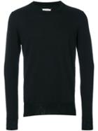 Maison Margiela - Contrast Trim Knitted Jumper - Men - Wool - S, Black, Wool