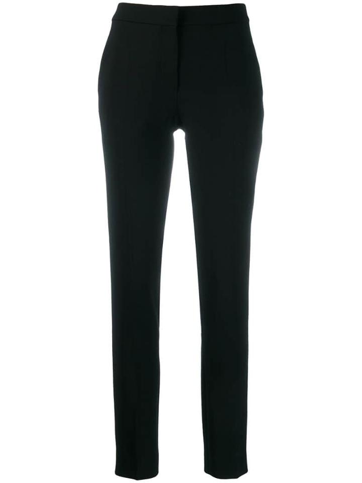 Moschino Skinny Fit Tapered Trousers - Black