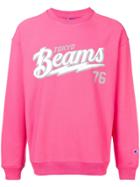Champion Beams Sweatshirt - Pink & Purple