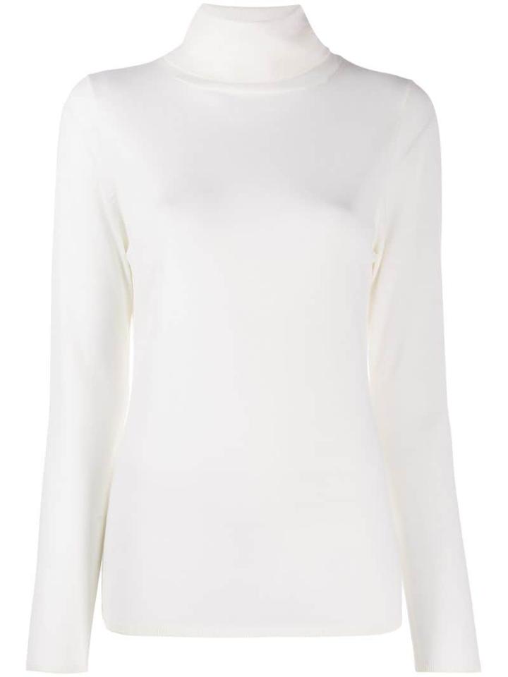 Allude Roll Neck Jumper - Neutrals