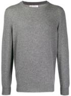 Brunello Cucinelli Crew-neck Cashmere Sweater - Grey