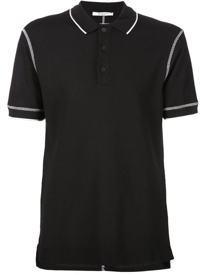 Givenchy Seam Detail Polo Shirt
