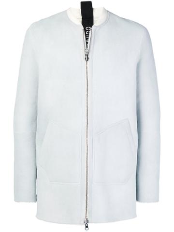 Omc Oversized Zipped Jacket - White