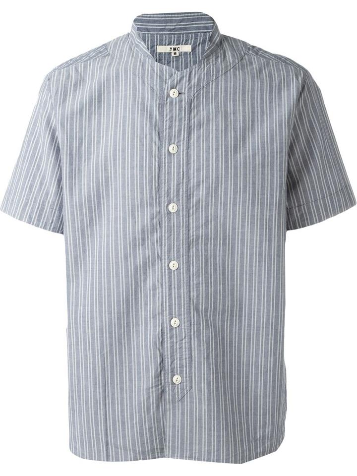 Ymc Furies Shirt, Men's, Size: M, Blue, Cotton