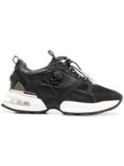 Philipp Plein Skull Runner Sneakers - Black