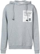 Maison Margiela Stereotype Hooded Sweatshirt - Grey