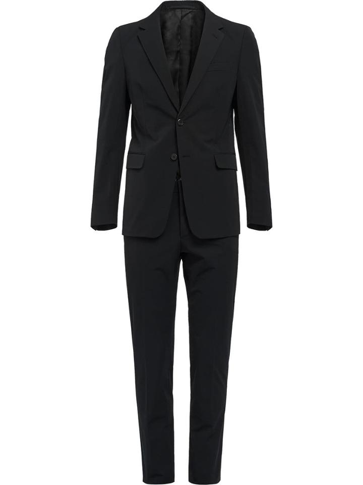 Prada Single-breasted Suit - Black