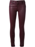 Brocken Bow Coated Skinny Jeans, Women's, Size: 28, Pink/purple, Cotton/polyester/spandex/elastane