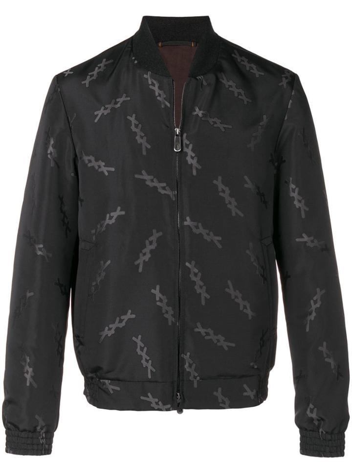 Ermenegildo Zegna Xxx Triple X Bomber Jacket - Black