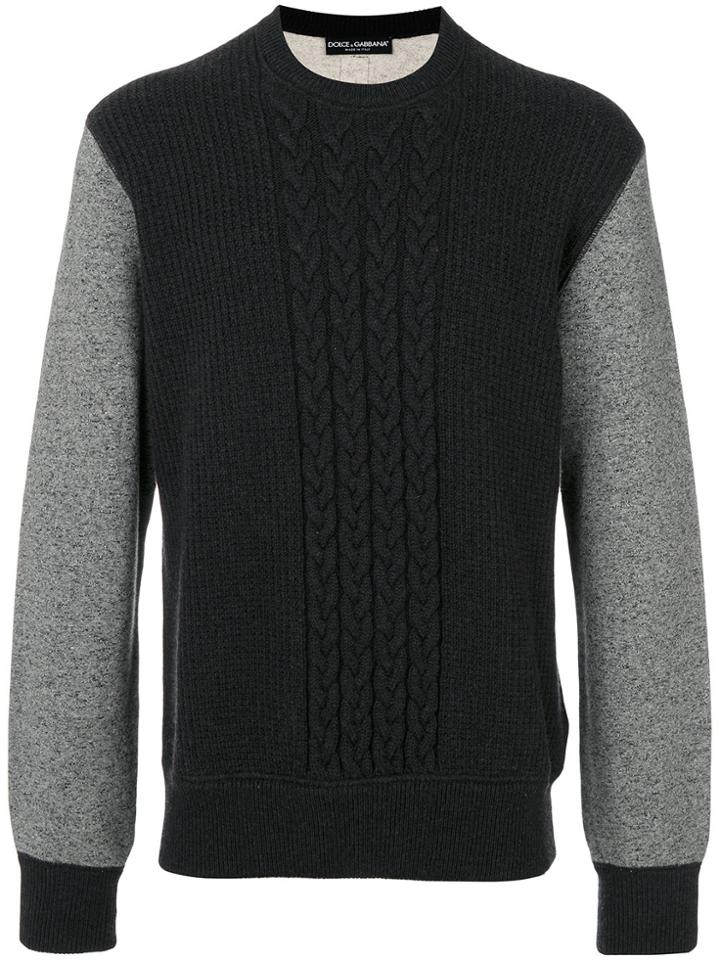 Dolce & Gabbana Knitted Jumper - Black